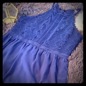 Navy blue elegance